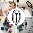 LED Ring Light 10Inch Dimmable Selfie Lamp Photography Camera Phone Light f