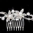 Bridal Wedding Bride Crystal Hair Clip Comb Slide Headdress Tiara Jewelry