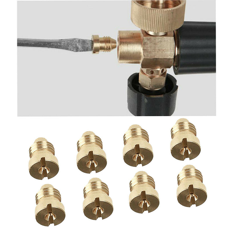 1.1mm Foam Orifice Nozzle Tips, High Replacement Thread Nozzle for Snow Foam