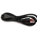 US Plug 3-Prong Laptop Adapter Power Cord Cable Lead 3 Pin Charger AC Adapter M&