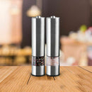 Electric salt and pepper grinding unit (2 packs) - Electronically adjustabl Z5V8