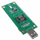 Mini Pci-E Wireless Wwan To Usb Adapter Card with Sim Card Slot Module Test D5T2