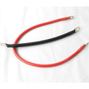 Battery Inverter Cable Set, Positive and Negative PVC Insulated Jacket