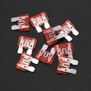 100Pcs Medium Car Fuses 2A 3A 5A 7.5A 10A 15A 20A 25A 30A 40A + Clip Amp wi S3W5