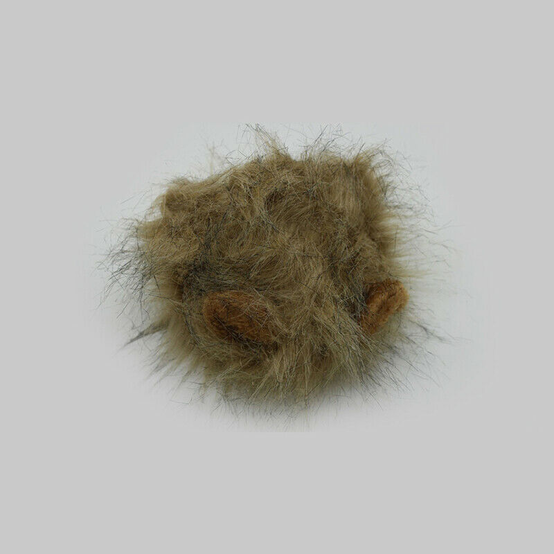 Creative Cute Pet Costume Lion Mane Wig Hat for Dog Cat Funny Dress Up FGD JBX