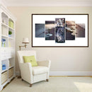 Reflection Cat 5D DIY Full Drill Diamond Painting 5-picture Combination Kit