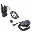 2 Pin Orifice K Head Male to Female Extend Cord Earphones Cable Walkie Talkie fd