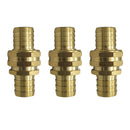 3 Pieces Gardening Water Tube Hose Repair Connectors Adapters Set for 3/4 inch