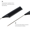 5pcs Men Women Hairdressing Home Hair Cutting Pintail Brush Styling Comb Set ABS