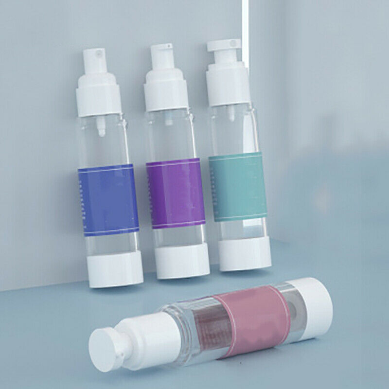 Empty Airless Bottle 30-50ml AS Vacuum Pump Container for Lotion Liquid (4 III