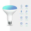 WiFi BR30 LED Flood Light Bulb, Tunable White & Color Changing Smart Flood