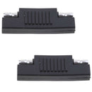 2x Solar Panel Battery Flat Power Adapters SAE Male To Male Connectors Kits