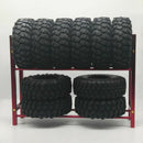 1/10 Scale Metal RC Tire Tyre Rack Garage Accessories for Drifts, Truck, Buggy,