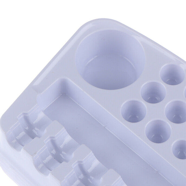 10 Pcs Plastic Palette Tray Pigment Palettes Cup Tattoo Ink Holder AccessoriA3C