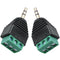 5pcs 3.5mm (1/8inches) Stereo Audio Male to AV 3-Screw Terminal Female Conn Y2Q9