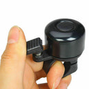 Black Metal & Plastic Ring Handlebar Bell Sound for Bike Bicycle Cycling Alarm~