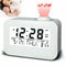 Digital Clock Electronic Lcd Projector Alarm Clock Time Temperature Digital B8P1
