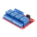 4-Channel 12V Relay Module with Optocoupler H/L Level Triger for Arduino
