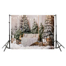 Digital Studio Backdrop Photography Background Cloth (Christmas Theme 4)