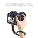 Nylon Rope Wrist Strap Wrist Band Lanyard for Leica Digital Camera (Green)