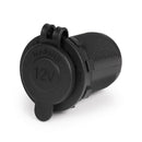 1x Black Car Auto SUV Motorcycle Boat Cigarette Lighter Socket Power Plug Outlet