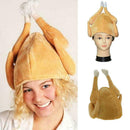 Funny Novelty Fun Turkey Chicken Bird Thanksgiving Xmas Hat Party Christmas G8H0