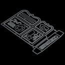 Celebration gift box Metal Cutting Dies for DIY Scrapbooking Album Cards De FT