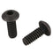 No. 6-32 UNC x 3/8 Alloy Steel Hex Socket Screws, Black, 20 Pieces D9V3
