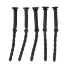 Black PC Fan Rubber Screw Damping Nail Vibration Dampening Screw Pin Rivet F6W3