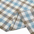Tablecloths modern simple polyester cotton dyed waterproof lattice table cl