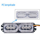 1pc Safety Driving Motorcycle Tail Lamp Warning Light Flash Strobe Brake W LEH