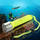 Diving Flashlight Headlamp Underwater Diving LED Waterproof Light O Torch G T1X8