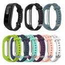 2 Pcs Soft Silicone Wrist Strap Bands Wristband for Huawei 4e 3e Smart Watch