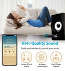 Wireless Bluetooth Receiver 3.5mm AUX Audio Stereo Music Hands Free Car Adapter~