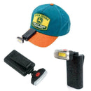 LED Clip-on Cap Hat Head Light Torches Camping Hiking Fishing Headlamp Head K8F7