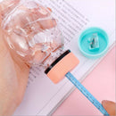 2pcs Creative Pencil Sharpener Capsule Cap Manual Sharpener Student Stationer Ew