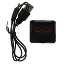 X4 Battery Charger 4 In 1 For Hubsan X4 WLtoys UDI JXD Syma JJRC RC Quadcop Z3S8