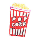 Halloween theme Popcorn Metal Cutting Dies For Scrapbooking Paper Card Craft JR