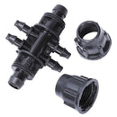 20 Pcs Drip Irrigator Garden Watering 8/11 Inch To 3/4 Inch Quick Hose Conn