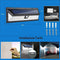 LED Solar Wall Light Waterproof Human Motion Sensor Warning Lamp for Garden