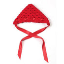 Baby Infant Red Cap Hat with Silk Stripe Crochet Knitting Costume Soft Ador