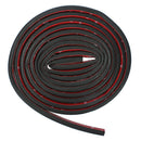 Rubber seal Door seal Autotrack Edge protection Strip self-adhesive D-Type