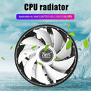 Wanjiafeng CPU Cooling Fan RGB Lighting 4 Pin Desktop Air Cooler Radiator