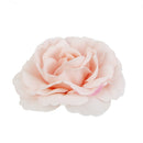 10 Camellia Artificial Flower Heads Wedding Bride Hair Clip Decor LightPink