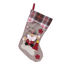 Christmas Decor Big Size Stereo Gift Candy Bag Stocking (Santa Claus)