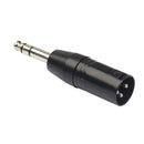 3 Pin XLR Male To 6.35mm Male Stereo  Adapter Microphone Leader