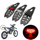 Motorcycle Rear Fender Taillight off-road LED brake lamp off-road motorcycl