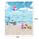 Ocean Landscape Cloth Photography Background Backdrop for Photo Studio Decor