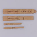 2 Sets Leather Craft Acrylic Watch Strap Band Stencil Template 18/19/20/22mm
