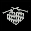 6pcs ball of yarn metal cutting dies stencil scrapbook paper embossing craft Cy